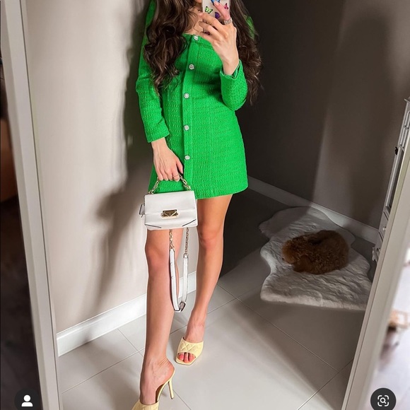 Flash sale🔥Zara tweed dress bloggers fav - Picture 10 of 16